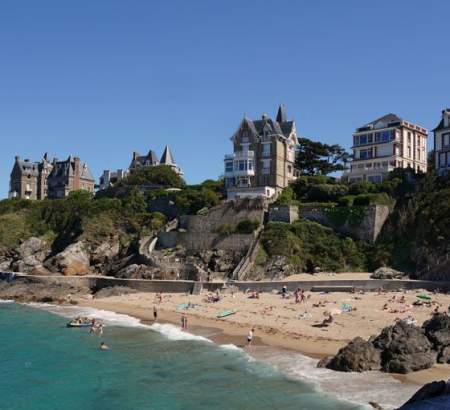 La côte d'Ille et Vilaine du côté de Dinard