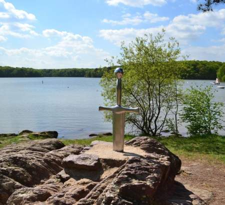 La légendaire forêt de Brocéliande